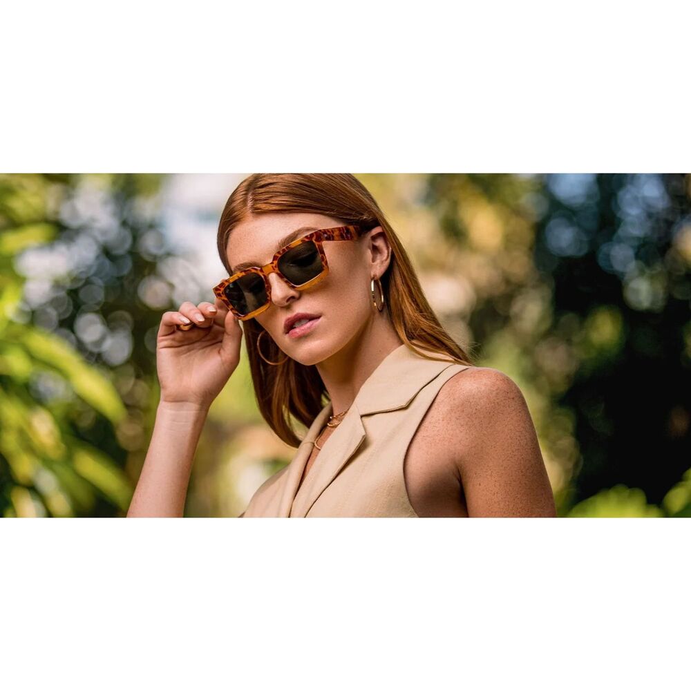 Prive Reaux Polarized‎ Vice City Sunglasses Color Honey Tort